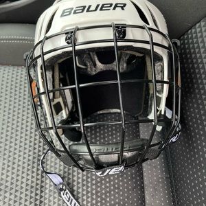 Bauer Kids Helmet - Black and White
